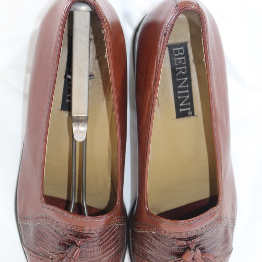 Bernini Lizard Loafer